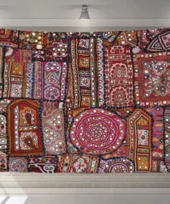 Mandala Wandteppich Nepal Stil