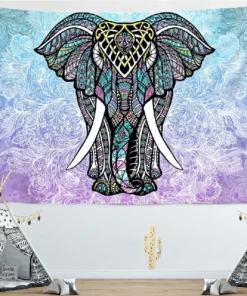Wandteppich Elefant