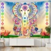 Wandteppich Mandala Elefant 2