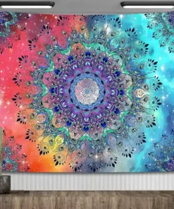 Wandteppich Mandala Supernova