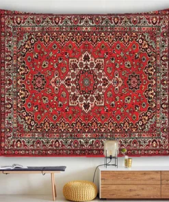 Mandala Persischer Wandteppich