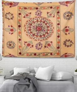 Orientalischer Wandteppich Mandala