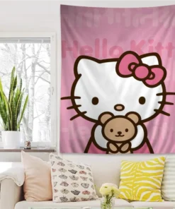 Pink Wandteppich Für Mädchenzimmer
