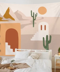 Wandteppich Boho Sonora Wüste