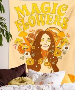 Wandteppich Hippie Magic Followers