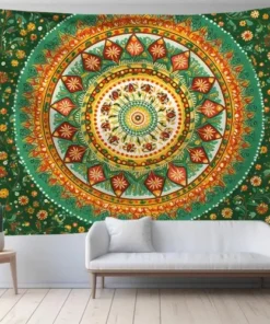 Wandteppich Mandala Boho