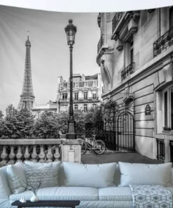 Wandteppich Vintage Paris