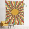 Boho Wandteppich Sonnenglanz